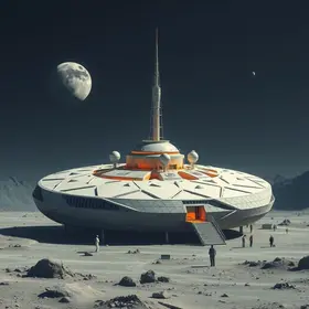 cidade na Lua