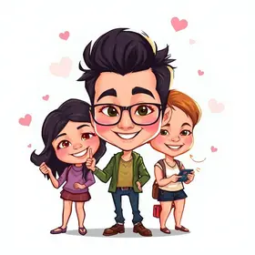 trend da caricatura no ChatGPT