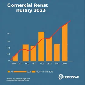 preços de locação comercial
