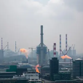 atividade industrial da China