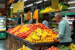 barraca de frutas