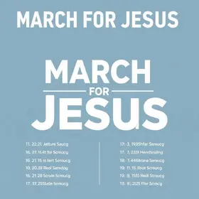 Marcha para Jesus 2026