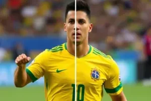 jogador da Seleção Brasileira comparado a Adriano Imperador