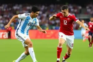Argentina ganha da Suíça na prorrogação