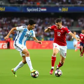 Argentina ganha da Suíça na prorrogação