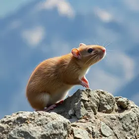 rato encontrado a 7 mil metros