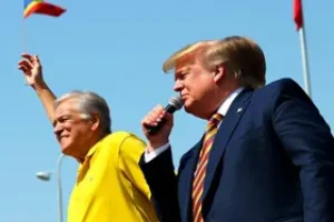 Lula e Trump como aliados