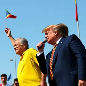 Lula e Trump como aliados