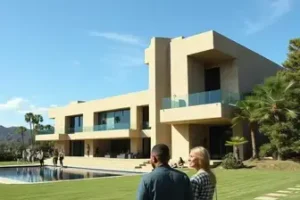 mansão brutalista